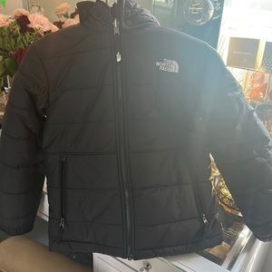 North face snow black jacket